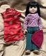 American Girl Retired Ivy Ling 18 Doll withMeet Outfit & Chinese New Year Outfit