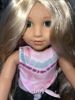 American Girl Retired Kira Doll Girl of the Year 2021. Good Condition