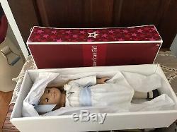 American Girl Retired Pleasant Company Nellie Doll In Box With Necklace & Outfit