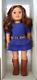 American Girl SAIGE DOLL 2013 + ring earrings sage in Meet Dress, Boots ex cond