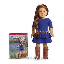 American Girl SAIGE DOLL + BOOK 2013 + Saige's ACCESSORIES purse earrings sage +