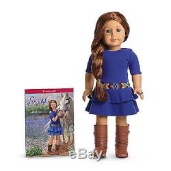 American Girl SAIGE DOLL and BOOK + RING Doll of Year 2013 SAME DAY SHIP sage