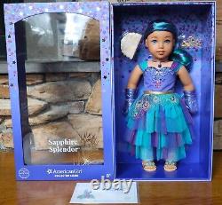 American Girl SAPPHIRE SPLENDOR Holiday Doll Limited Ed HAND PICKED Ready 2 Ship