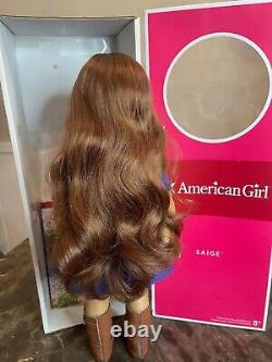 American Girl Saige Doll with Box