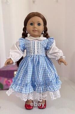 American Girl Saige GOY 2013 Dressed as Dorothy Wizard of Oz with Her Meet Dress