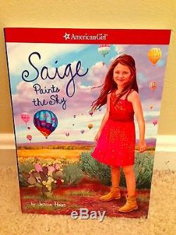 American Girl Saige Starter Collection Girl of the Year 2013 NIB complete set