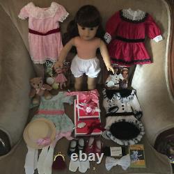 American Girl Samantha BeForever Costco Doll, 4 Outfits, Lot of Accessories