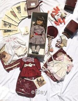 American Girl Samantha Doll, with original box, accessories, clothes, books, etc