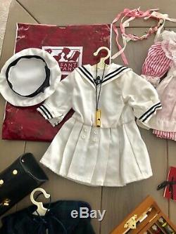 American Girl Samantha Original (1980's) Lot Of 5 Outfits & Accessories Rare