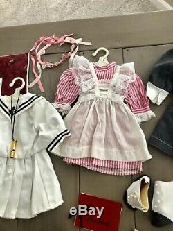 American Girl Samantha Original (1980's) Lot Of 5 Outfits & Accessories Rare