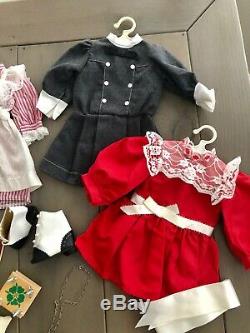 American Girl Samantha Original (1980's) Lot Of 5 Outfits & Accessories Rare