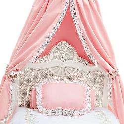 American Girl Samantha's Canopy Bed & Bedding For 18 Dolls NEW IN BOX