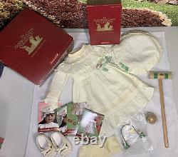 American Girl Samanthas Lawn Party Outfit +Shoes Socks & Boxes! AccessoriesNIP