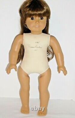 American Girl Signed White Body Samantha Doll Coa Book Box Pleasant Co Great