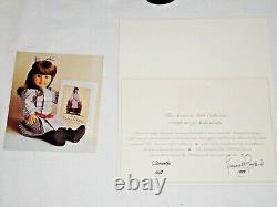 American Girl Signed White Body Samantha Doll Coa Book Box Pleasant Co Great