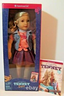American Girl TENNEY DOLL & BOOK MINT In Box