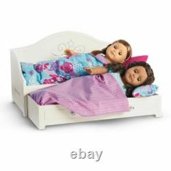 American Girl TRUNDLE BED and BEDDING Set for Dolls Truly Me New