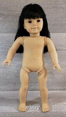 American Girl Today Doll Black Hair Just Like You JLY #4 Asian Nude Rare