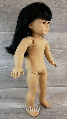 American Girl Today Doll Black Hair Just Like You JLY #4 Asian Nude Rare