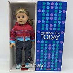 American Girl Today Doll Blonde Brown Eyes Freckles Outfit Box Pleasant Company
