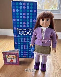 American Girl Today Doll GT 17 Pleasant Company Auburn Hair Blue Eyes Plus Stand