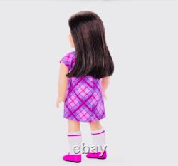 American Girl Truly MeT 18-inch Doll #128 with long straight black-brown hair