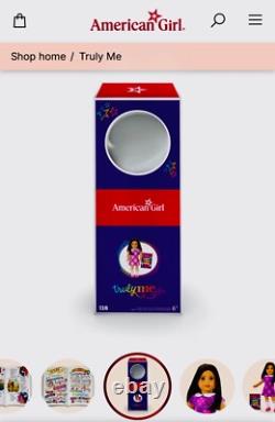 American Girl Truly MeT 18-inch Doll #128 with long straight black-brown hair