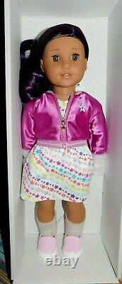 American Girl Truly Me 18 Doll #86 New in Box- Purple Hair Retired With Book