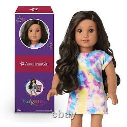 American Girl Truly Me 18-Inch Doll 108 with Brown Eyes, Curly Black-Brown Ha