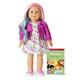 American Girl Truly Me 18 Inch Doll Light Blue Eyes Pastel Multicolor Hair