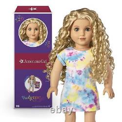 American Girl Truly Me 18-inch Doll #115 with Gray Eyes, Curly Blonde Hair, L