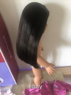 American Girl Truly Me 66 Doll Tan Skin, Black-Brown Hair, Brown Eyes, Earrings