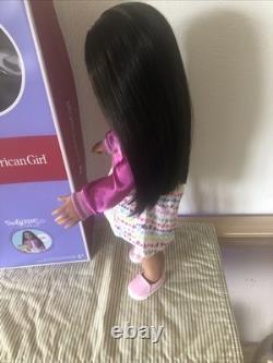 American Girl Truly Me 66 Doll Tan Skin, Black-Brown Hair, Brown Eyes, Earrings