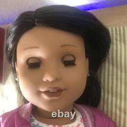 American Girl Truly Me 66 Doll Tan Skin, Black-Brown Hair, Brown Eyes, Earrings