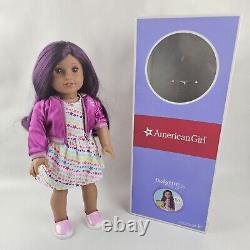 American Girl Truly Me #86 Doll Purple Curly Hair Brown Eyes Beautiful Retired