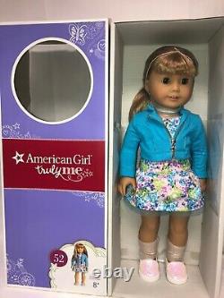 American Girl Truly Me DN52 DOLL Blonde Hair & Green Eyes AG 18 #52 NEW