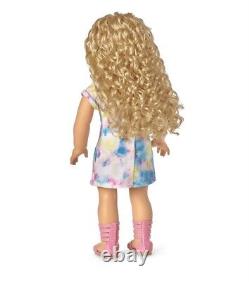 American Girl Truly Me Doll 115 Gray Eyes, Curly Blonde Hair NEW IN BOX STUNNING