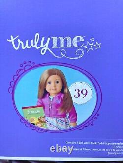 American Girl Truly Me Doll #39 Lt Skin Carmel Hair Blue Eyes NIB