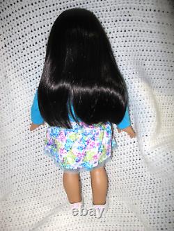American Girl Truly Me Doll 60 Long Black Brown Hair Blue Eyes Lt-Medium Skin