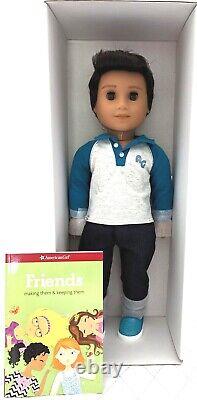 American Girl Truly Me Doll #76 Boy Doll Sold Out Sonali Mold New In Box