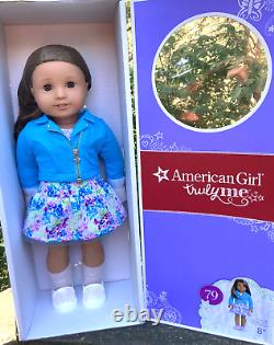 American Girl Truly Me Doll # 79 Hazel Eyes, Brown Hair, Medium Skin NIB Retired