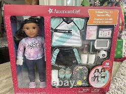 American Girl Truly Me Doll School Day to Soccer Play #82 Brown Hair Brown Eyes