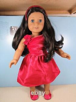 American Girl Truly Me JLY 49 Black-Brown Hair Medium Skin Blue Eyes EUC