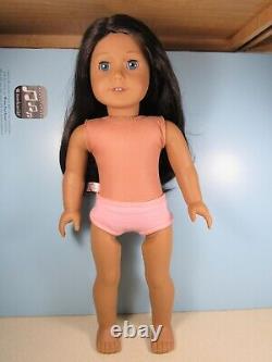 American Girl Truly Me JLY 49 Black-Brown Hair Medium Skin Blue Eyes EUC