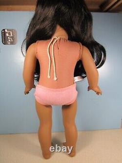 American Girl Truly Me JLY 49 Black-Brown Hair Medium Skin Blue Eyes EUC