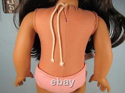American Girl Truly Me JLY 49 Black-Brown Hair Medium Skin Blue Eyes EUC