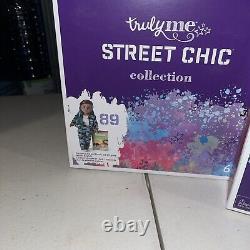 American Girl Truly Me Street Chic Collection 18 Doll # 89 & Book NIB