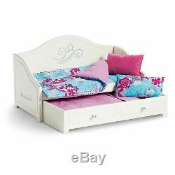 American Girl Trundle Bed and Bedding Set for Dolls Truly Me