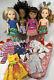 American Girl Wellie Wishers Doll Lot of 4 Plus Extra Clothing Shoes Accessories