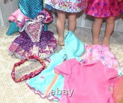 American Girl Wellie Wishers Dolls + Clothing Lot Guc Fast Ship Read